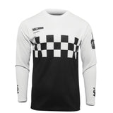 Thor Hallman Different Cheque Jersey - Black/White - 3XL [MPN: 2910-6608]