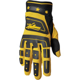Thor Hallman Digit Gloves - Black/Yellow - Small [MPN: 3330-6777]
