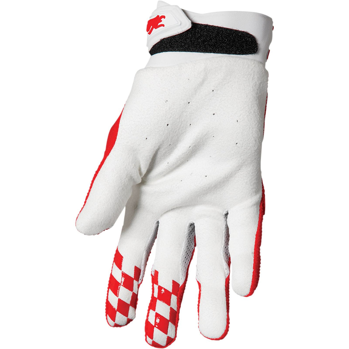 Thor Hallman Digit Gloves - White/Red - Small [MPN: 3330-6783]
