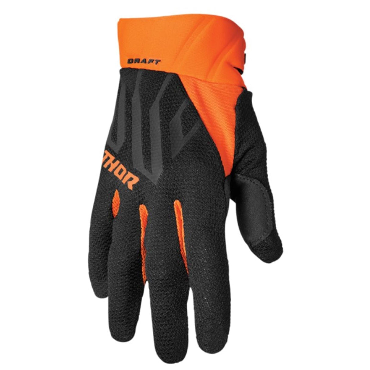 Thor Draft Gloves - Black/Orange - Medium [MPN: 3330-6808]