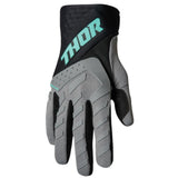 Thor Spectrum Gloves - Gray/Black/Mint - Small [MPN: 3330-6826]