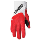 Thor Spectrum Gloves - Red/White - Small [MPN: 3330-6838]