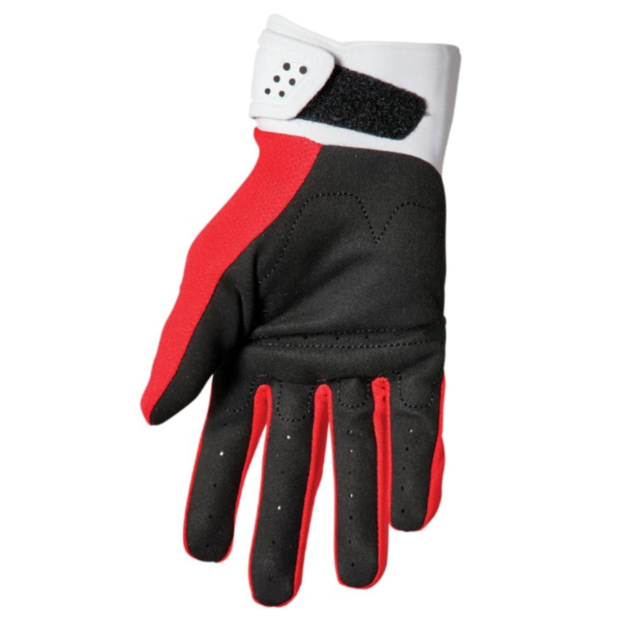 Thor Youth Spectrum Gloves - Red/White - Large OPEN BOX [MPN: 3332-1611]