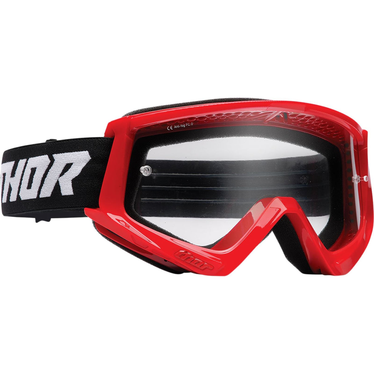 Thor Youth Combat Goggles - Racer - Red/Black [MPN: 2601-3048]