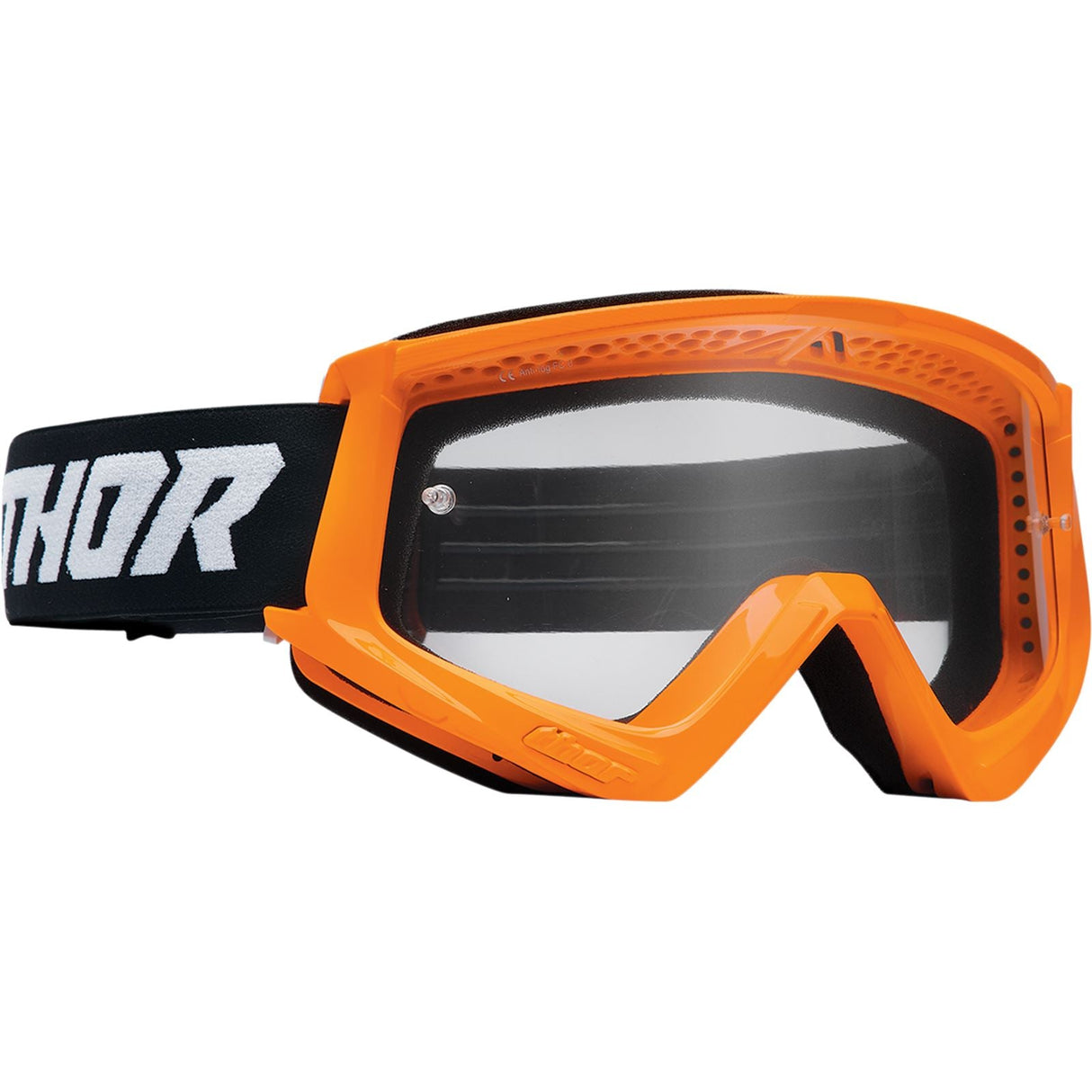 Thor Youth Combat Goggles - Racer - Flo Orange/Black [MPN: 2601-3049]