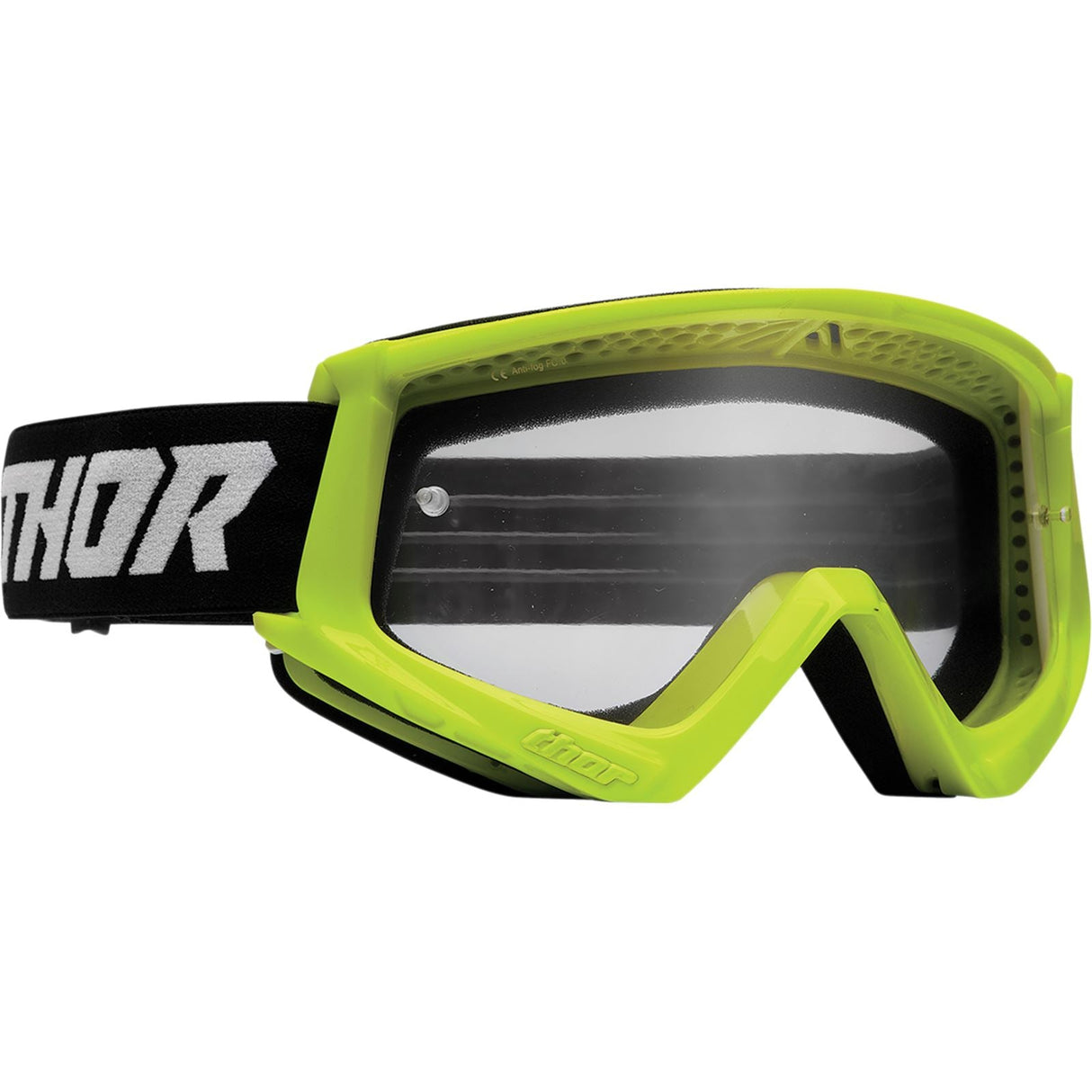 Thor Youth Combat Goggles - Racer - Flo Acid/Black [MPN: 2601-3050]