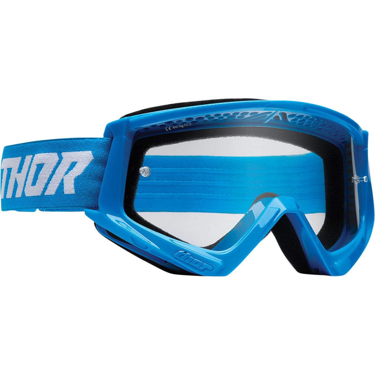 Thor Youth Combat Goggles - Racer - Blue/White [MPN: 2601-3052]