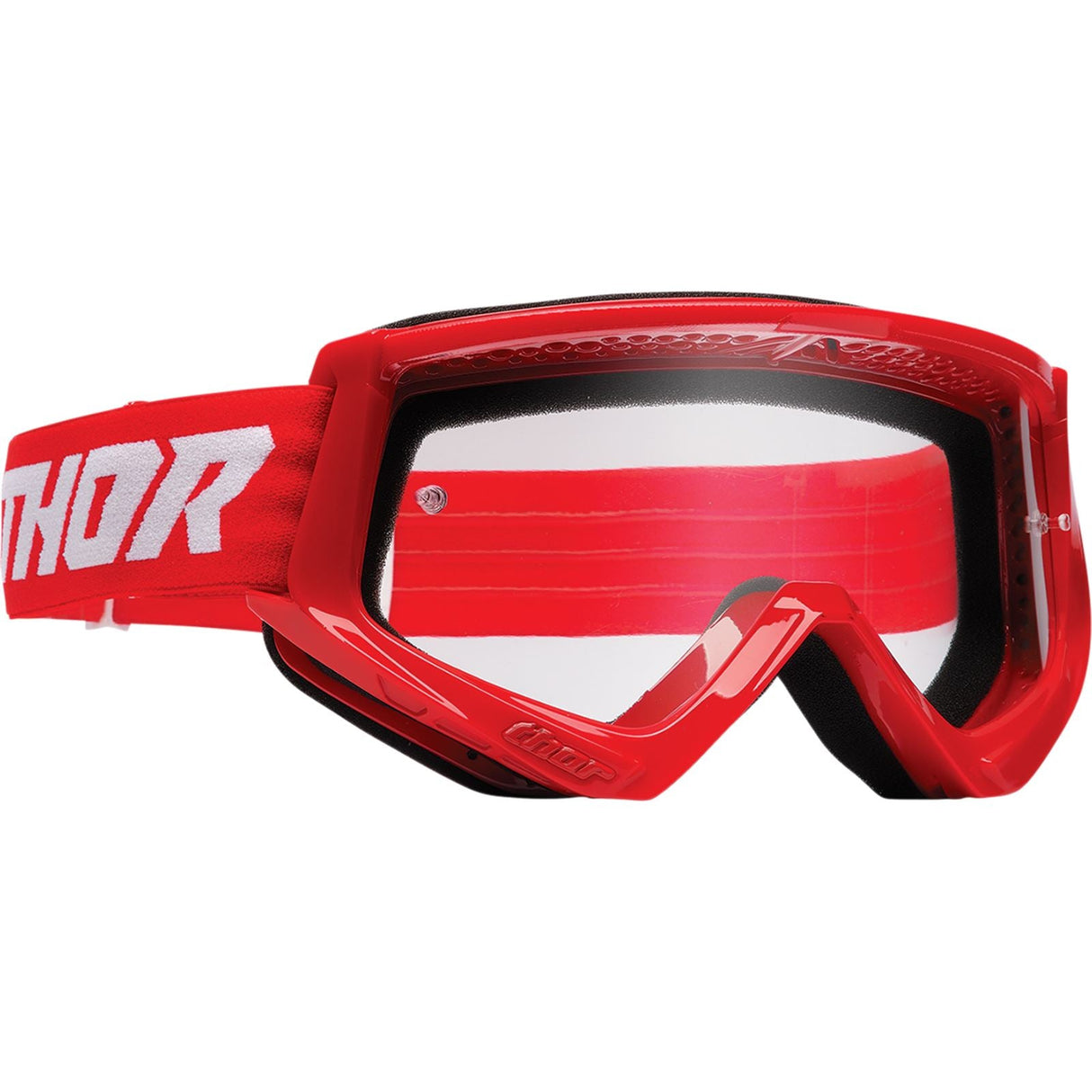 Thor Youth Combat Goggles - Racer - Red/White [MPN: 2601-3053]