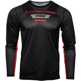 Thor Intense Jersey - Long-Sleeve - Black/Gray - Small [MPN: 5120-0063]