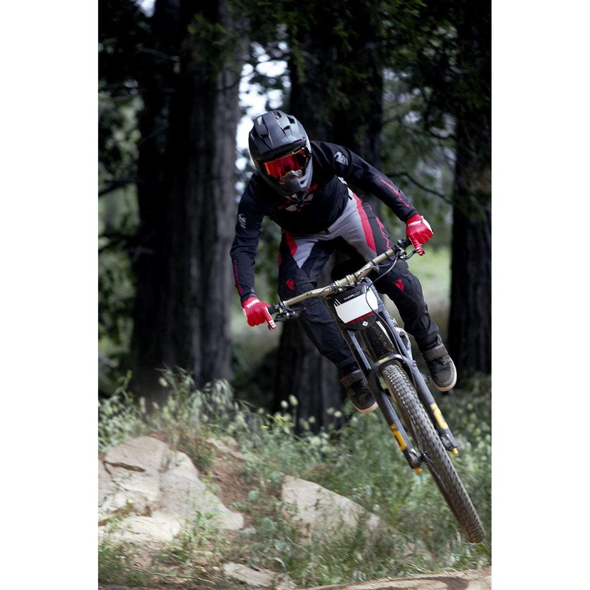 Thor Intense Jersey - Long-Sleeve - Black/Gray - Small [MPN: 5120-0063]