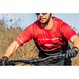Thor Intense Chex Jersey - Red/Black - Small [MPN: 5120-0139]