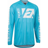 Answer Men's Syncron Merge Jersey - Astana/White - Large [MPN: 446763]