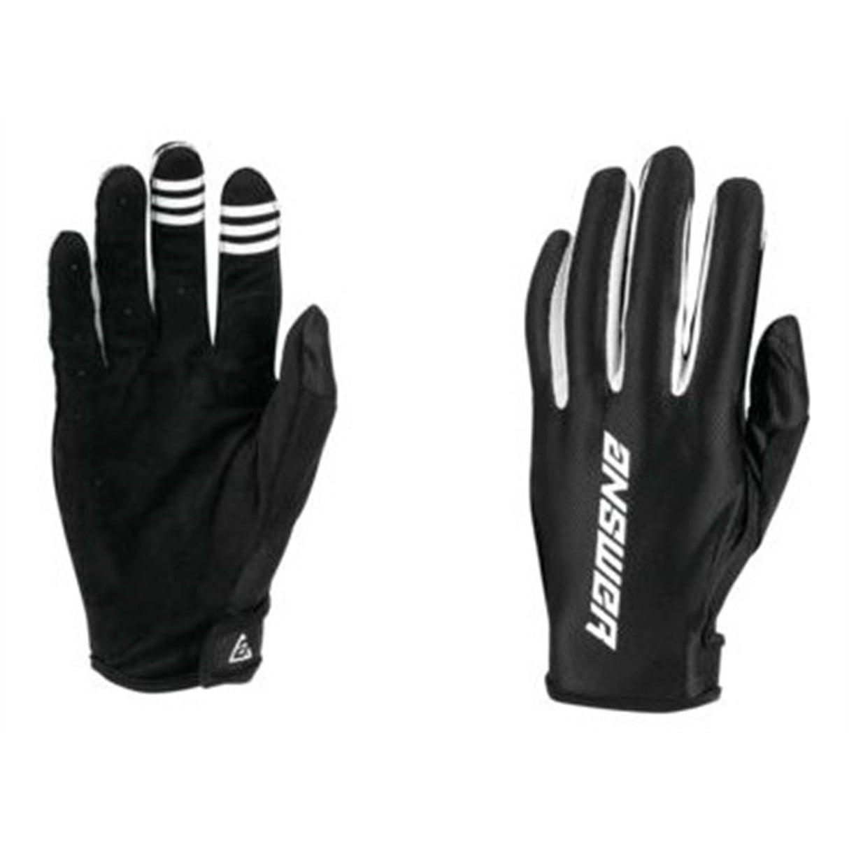 Answer Youth Ascent Gloves - Black/White - Youth Medium [MPN: 446567]