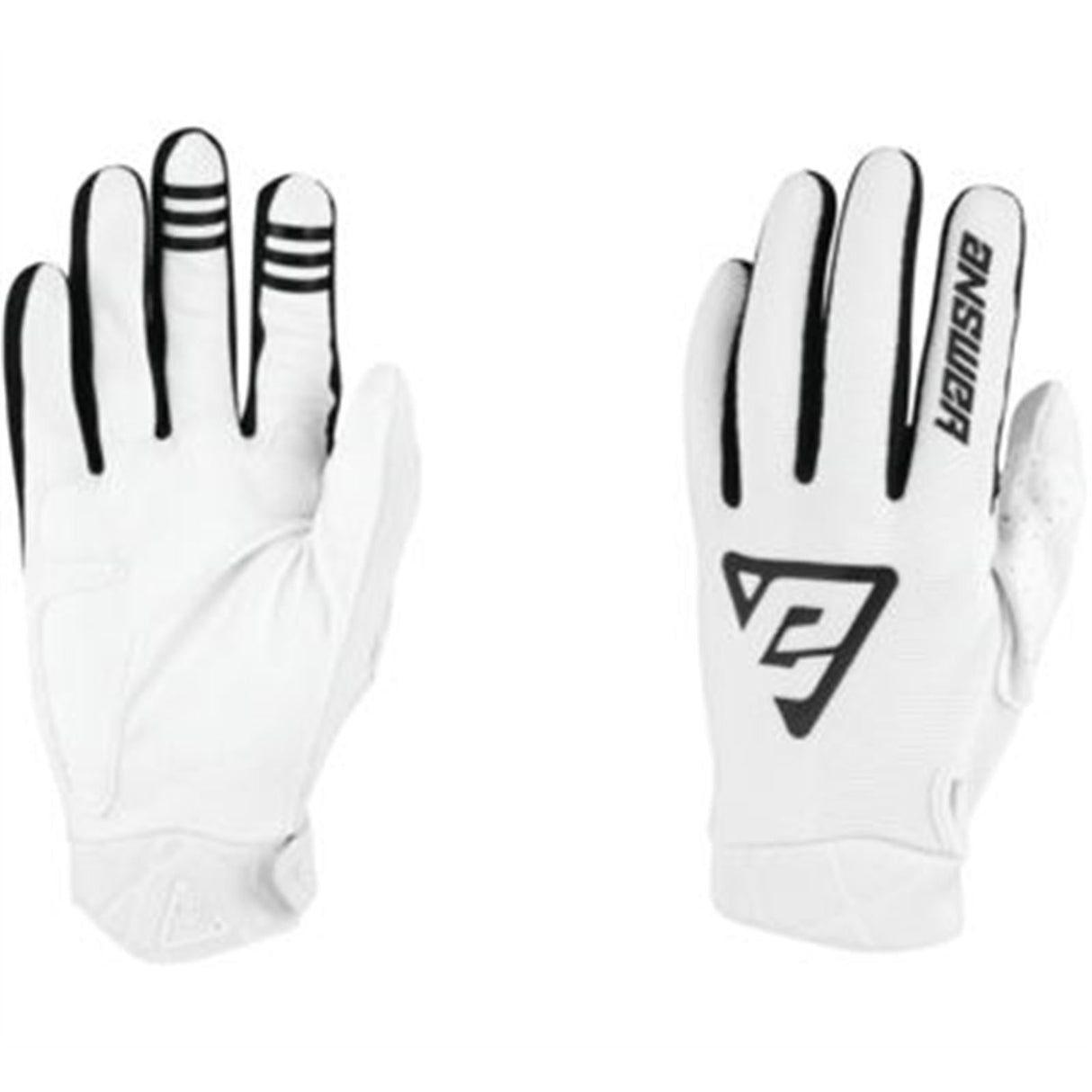 Answer Youth A22 Peak Gloves - White/Black - Youth Large [MPN: 446609]