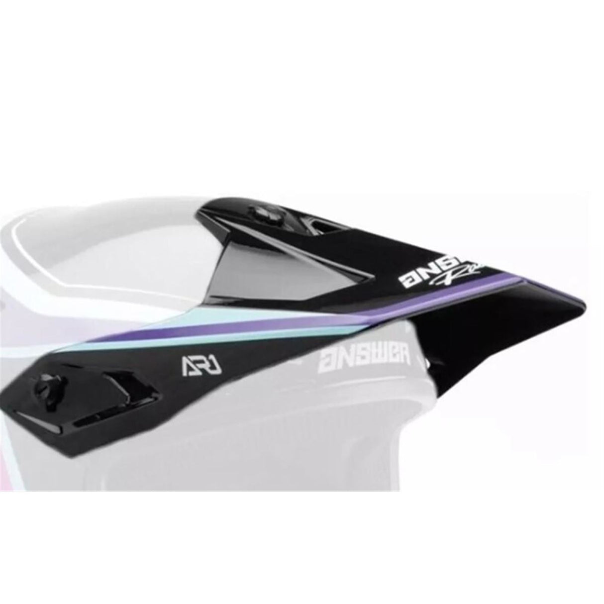 Answer AR1 Helmet Replacement Parts - Vivid Purple/Seafoam - Visor [MPN: 447091]