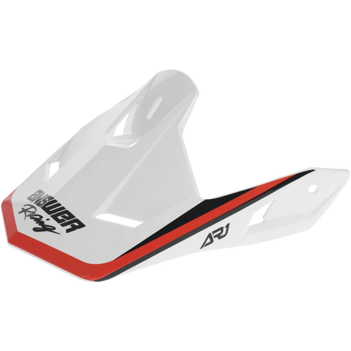 Answer Youth AR1 Replacement Visor - Vivid Red/Flo Red [MPN: 447121]