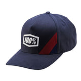 100% Cornerstone Snapback Hat - Steel [MPN: 20070-245-01]