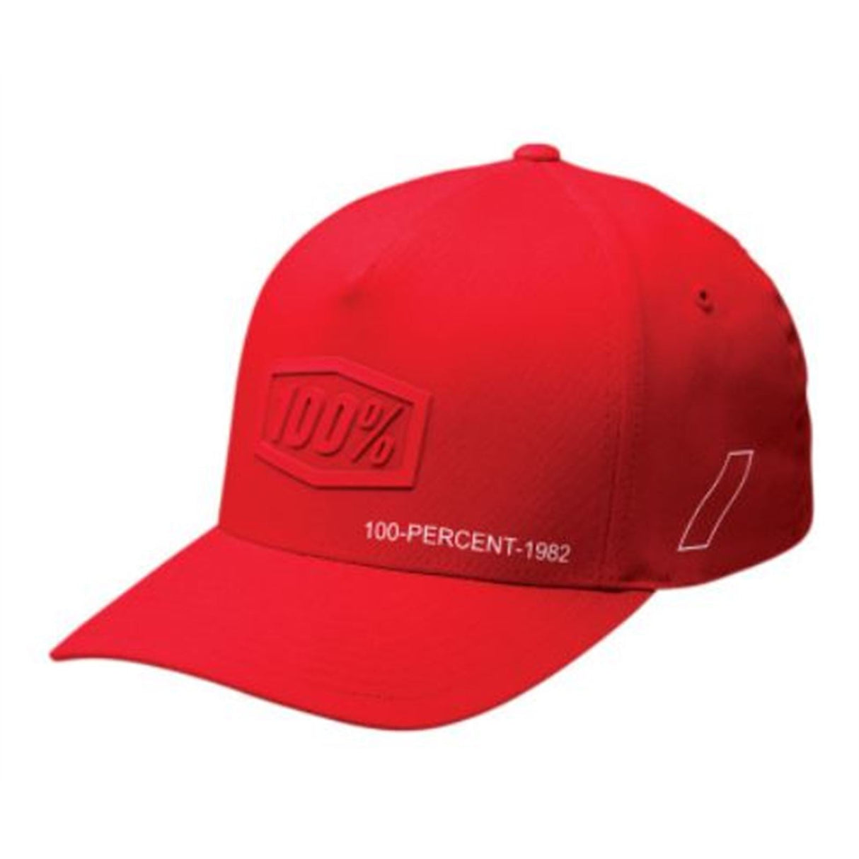 100% Youth Shadow Hat - Red - One Size [MPN: 20092-003-01]