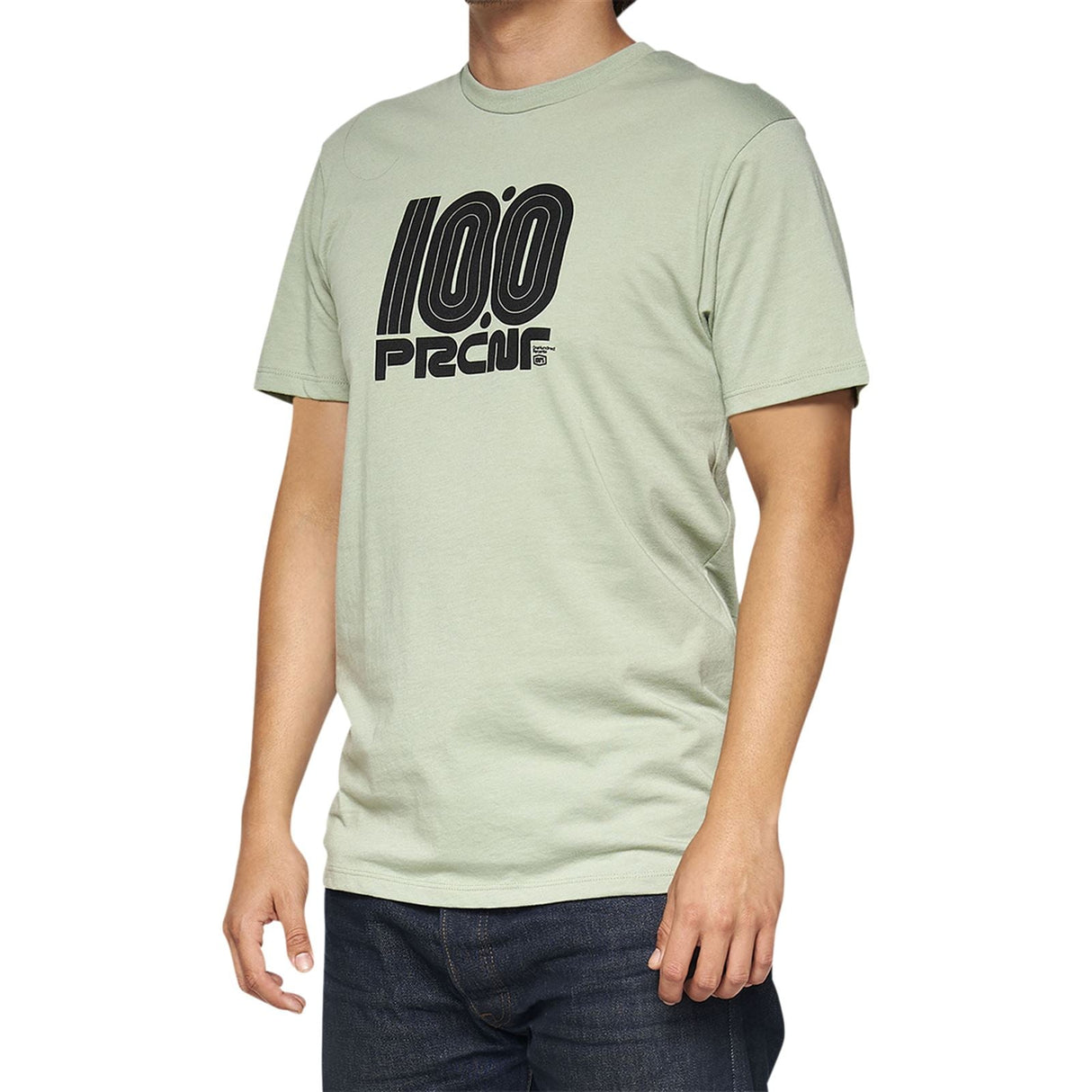 100% Pecten T-Shirt - Slate Green - Small [MPN: 32144-486-10]