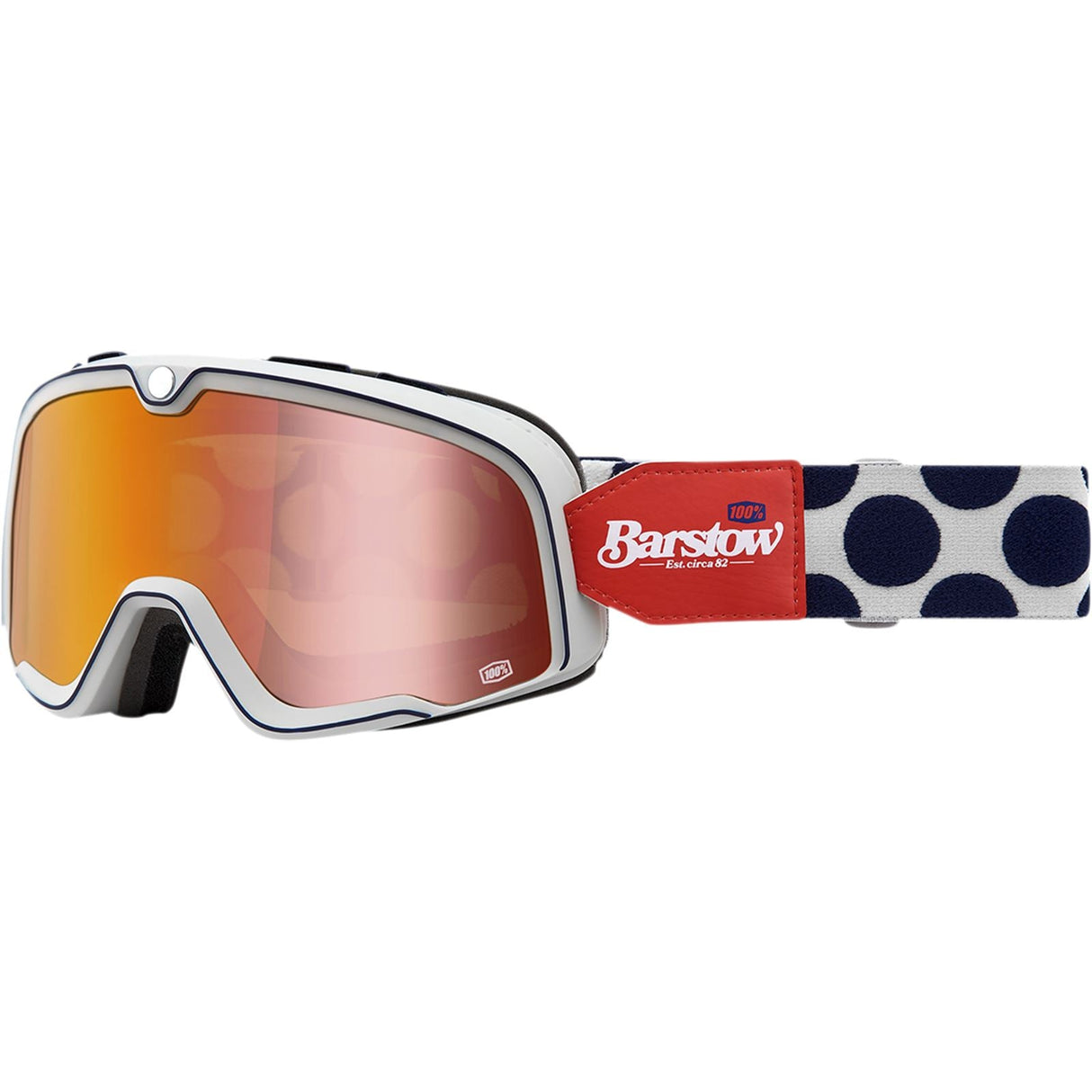 100% Barstow Goggles - Hayworth - Flash Red [MPN: 50002-267-01]