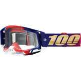 100% Racecraft 2 Goggles - United - Clear [MPN: 50009-00009]