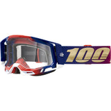 100% Racecraft 2 Goggles - United - Clear [MPN: 50009-00009]