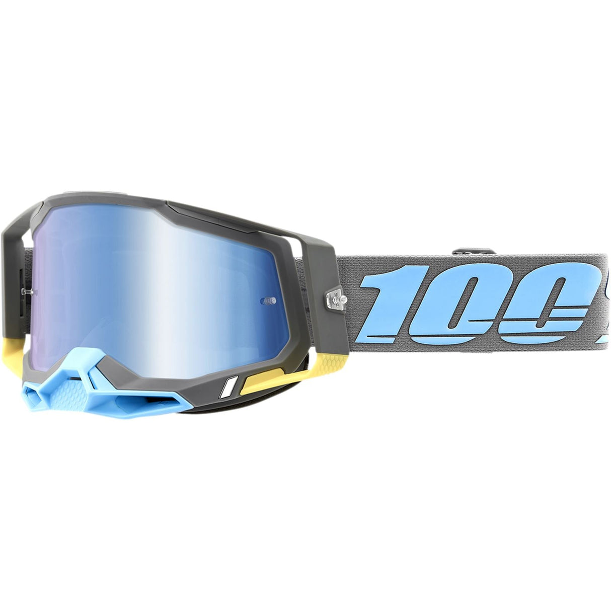 100% Racecraft 2 Goggles - Trinidad - Blue Mirror [MPN: 50010-00008]
