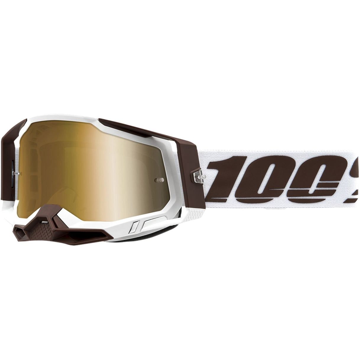 100% Racecraft 2 Goggles - Snowbird - True Gold [MPN: 50010-00007]