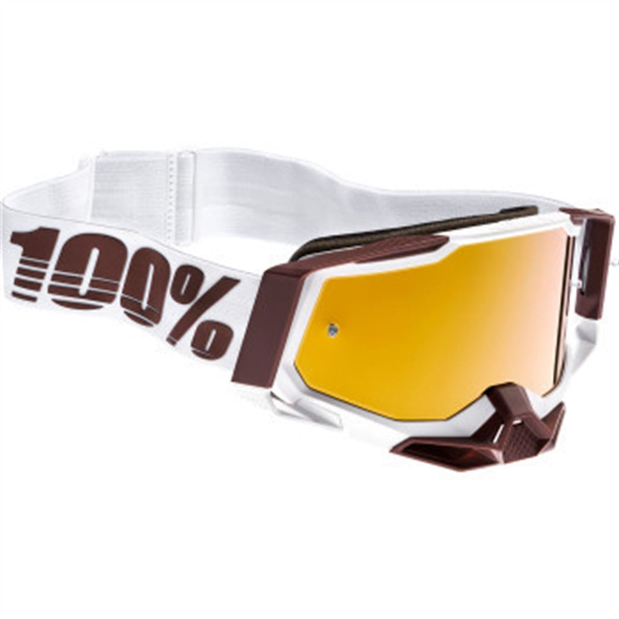 100% Racecraft 2 Goggles - Snowbird - True Gold [MPN: 50010-00007]