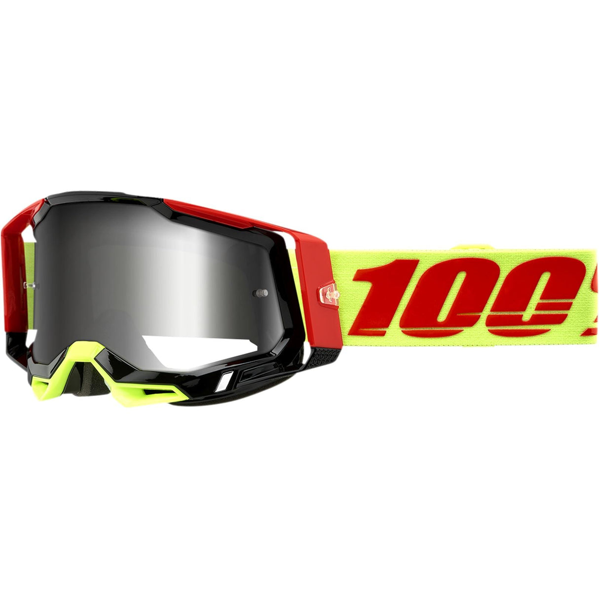 100% Racecraft 2 Goggles - Wiz - Flash Silver [MPN: 50010-00010]