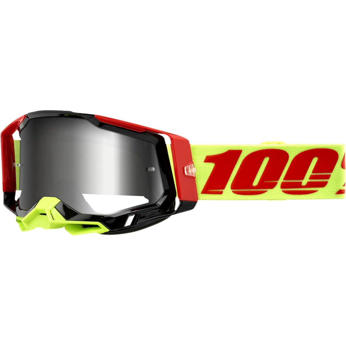 100% Racecraft 2 Goggles - Wiz - Flash Silver [MPN: 50010-00010]
