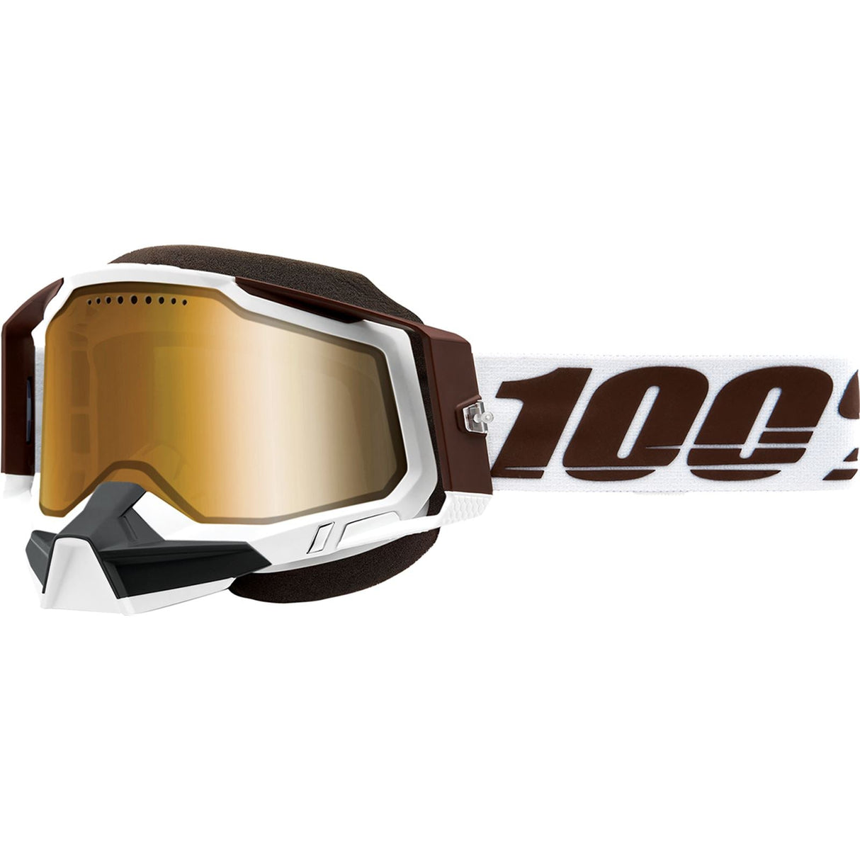 100% Racecraft 2 Snow Goggles - Snowbird - Flash Silver [MPN: 50122-261-01]