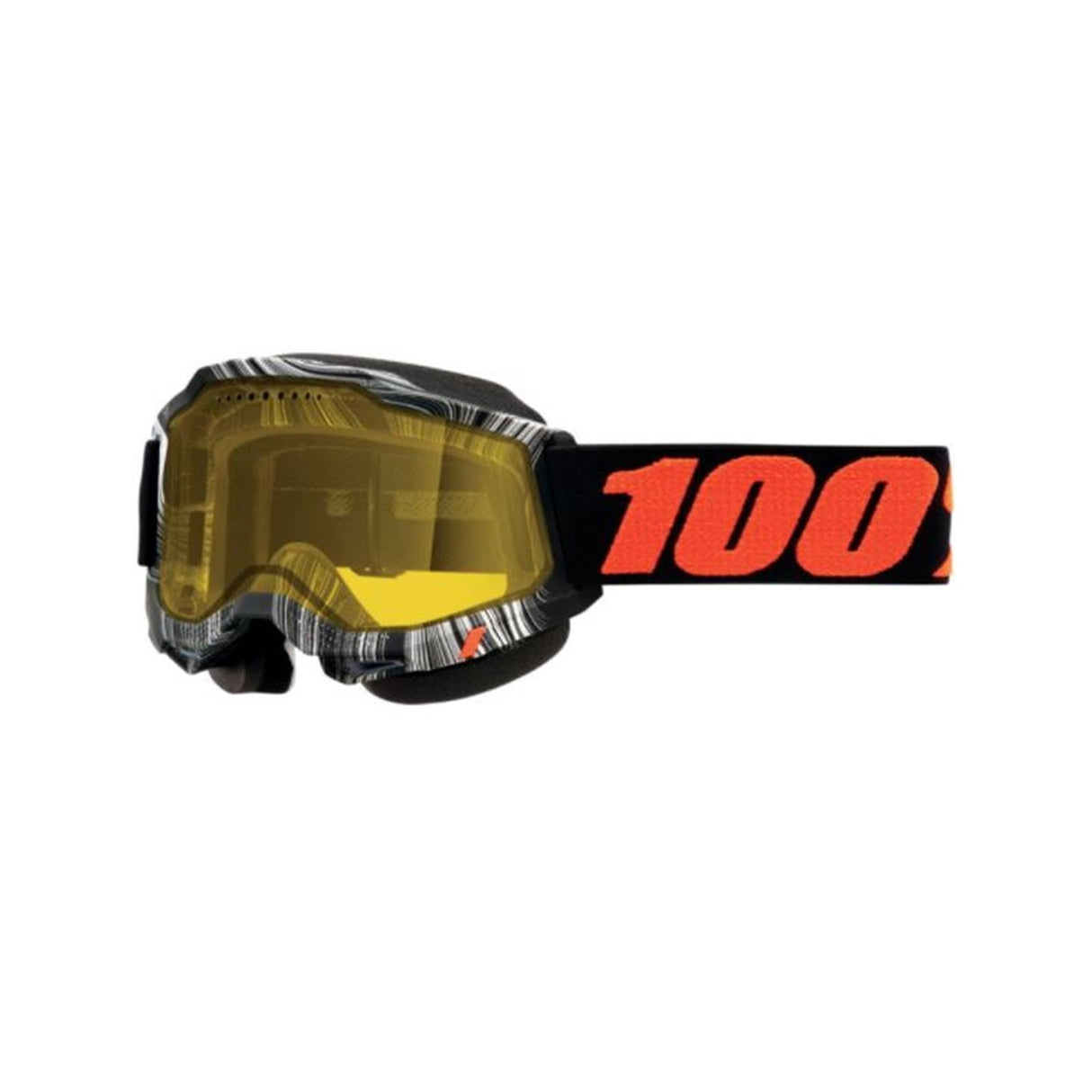 100% Accuri 2 Snow Goggles Geospace with Yellow Lens [MPN: 50223-608-06]