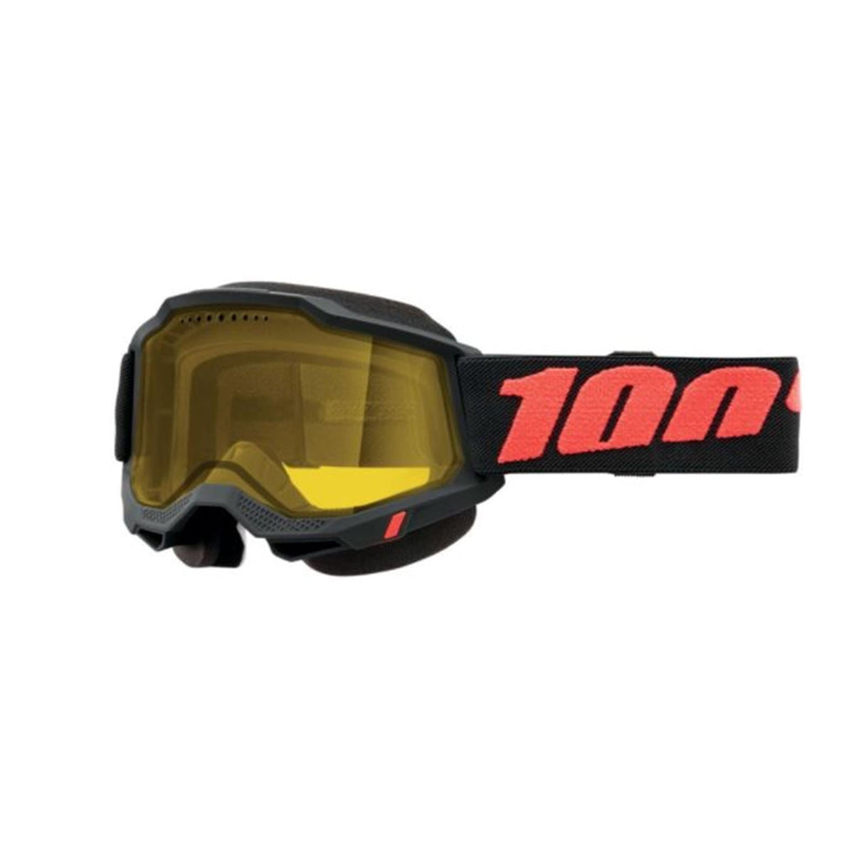 100% Accuri 2 Snow Goggles Borego with Yellow Lens [MPN: 50223-608-07]