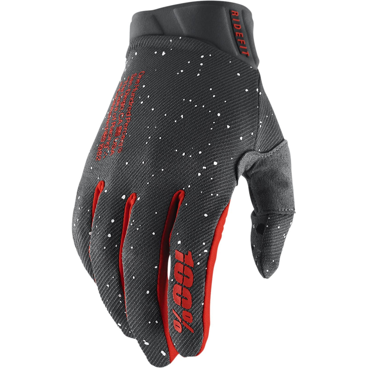 100% Ridefit Mars Gloves - Small [MPN: 10014-478-10]