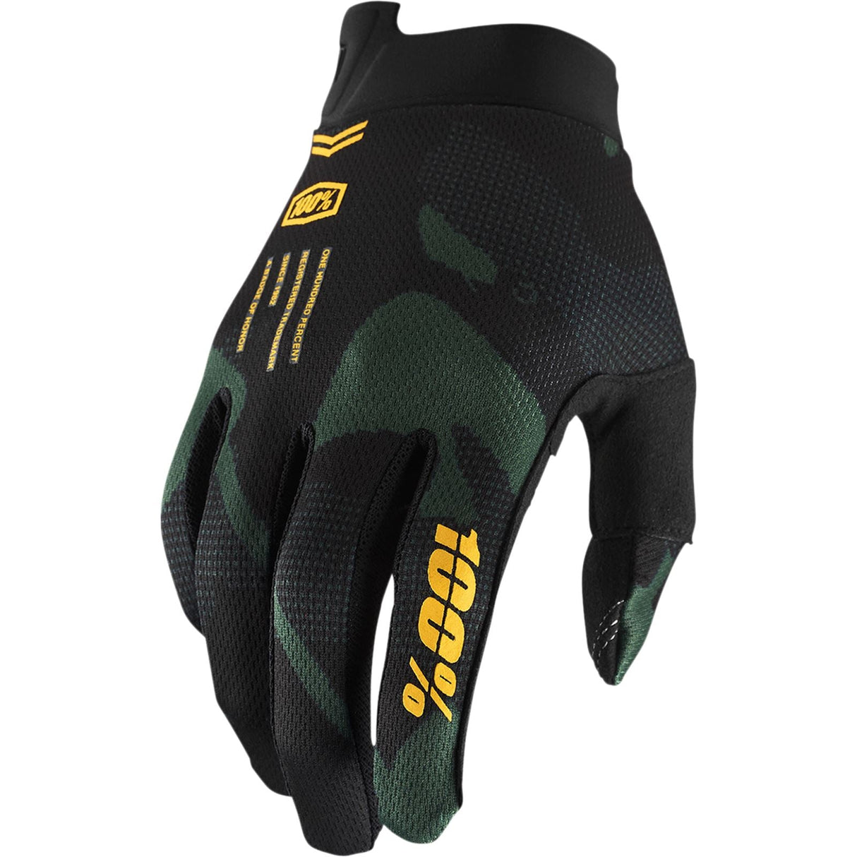 100% iTrack Sentinel Gloves - Black - Small [MPN: 10015-477-10]