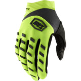 100% Youth Airmatic Gloves - Fluorescent Yellow/Black - Small [MPN: 10001-00004]