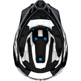 100% Trajecta Helmet - Fidlock - Black/White - XL [MPN: 80003-00008]