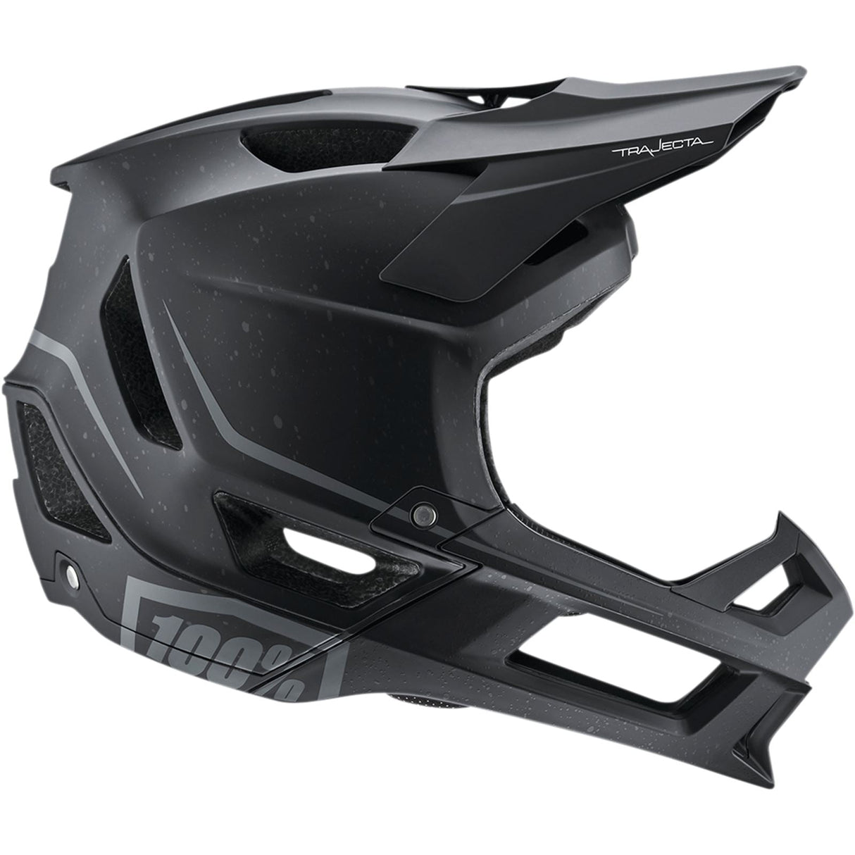 100% Trajecta Helmet - Fidlock - Black - Small [MPN: 80003-00001]