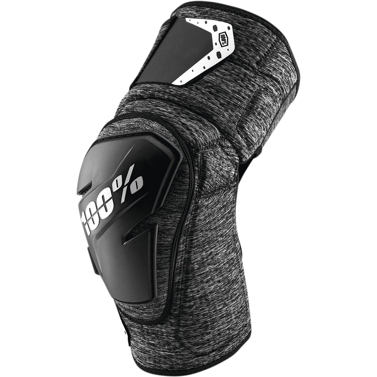 100% Fortis Knee Guards - Gray/Black - S/M [MPN: 70007-00003]