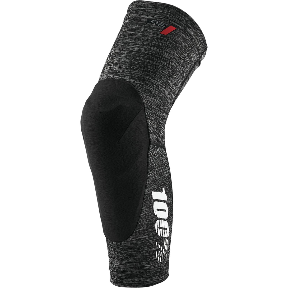 100% Teratec Knee Guards - Gray/Black - Large [MPN: 70003-00007]