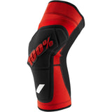100% Ridecamp Knee Guards - Red/Black - XL [MPN: 70001-00012]