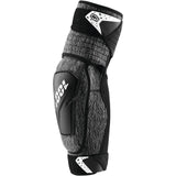 100% Fortis Elbow Guards - Gray/Black - L/XL [MPN: 70006-00004]