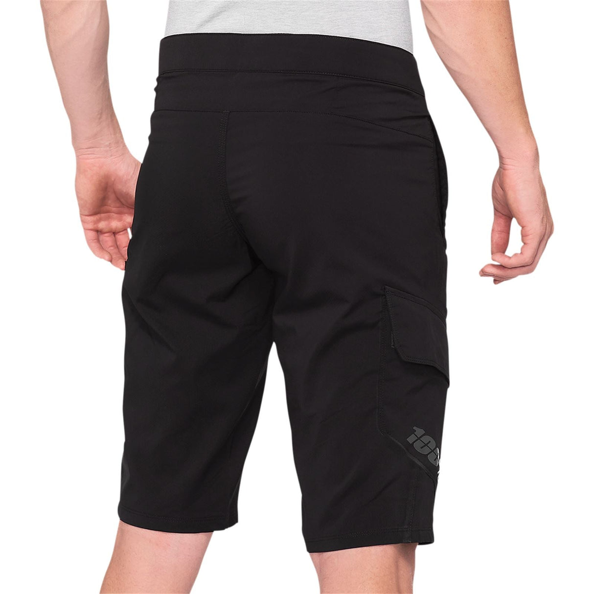 100% Ridecamp Shorts - Black - US 28 [MPN: 40029-00000]
