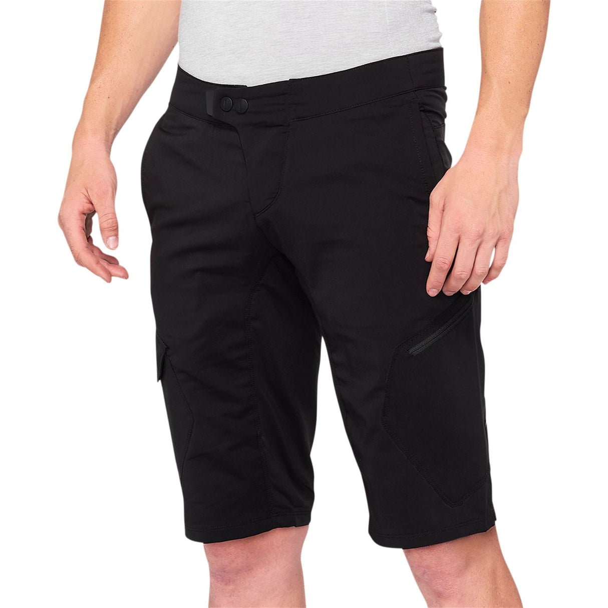 100% Ridecamp Shorts - Black - US 32 [MPN: 40029-00002]