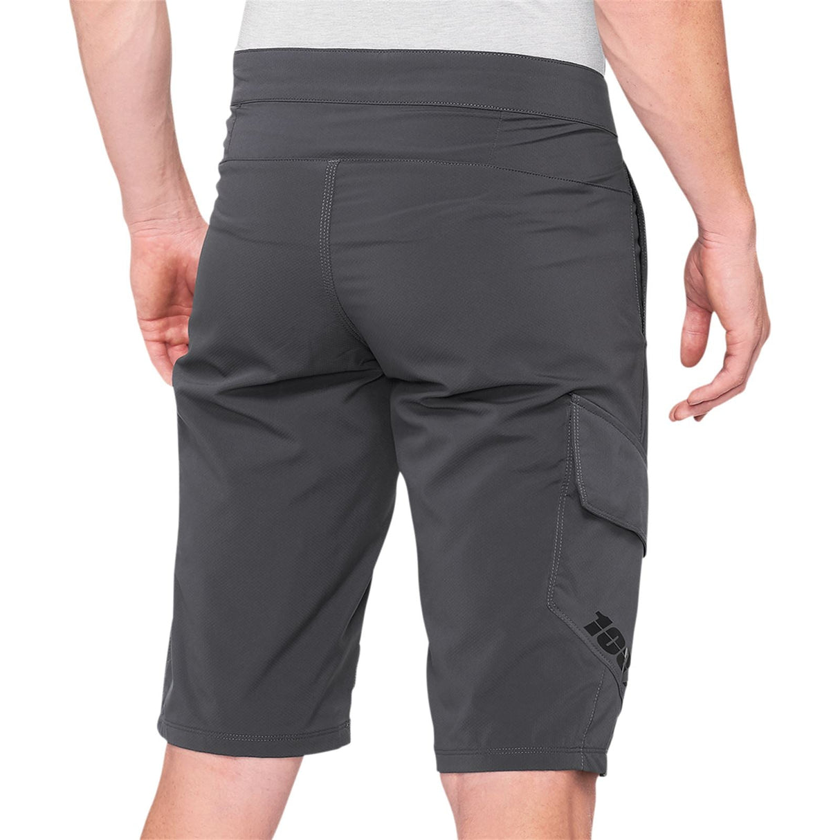 100% Ridecamp Shorts - Charcoal - US 36 [MPN: 40029-00011]