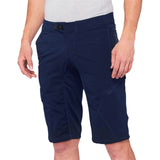 100% Ridecamp Shorts - Navy - US 34 [MPN: 40029-00024]