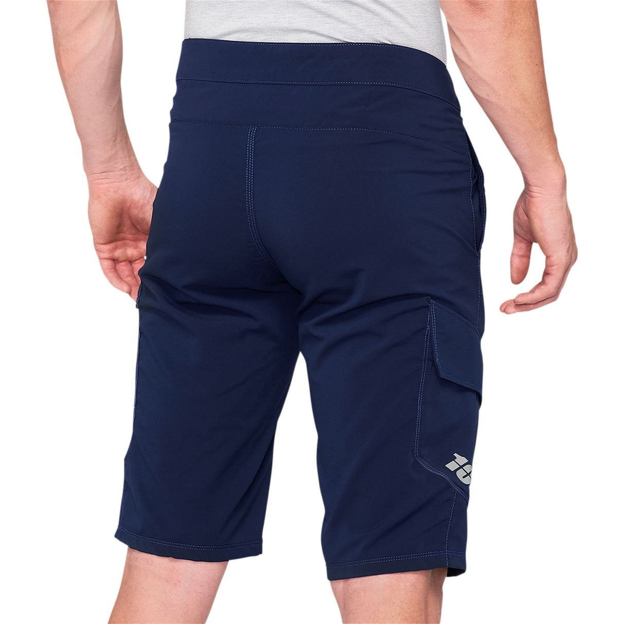 100% Ridecamp Shorts - Navy - US 34 [MPN: 40029-00024]