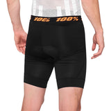 100% Crux Liner Shorts - Black - US 38 [MPN: 40048-00005]