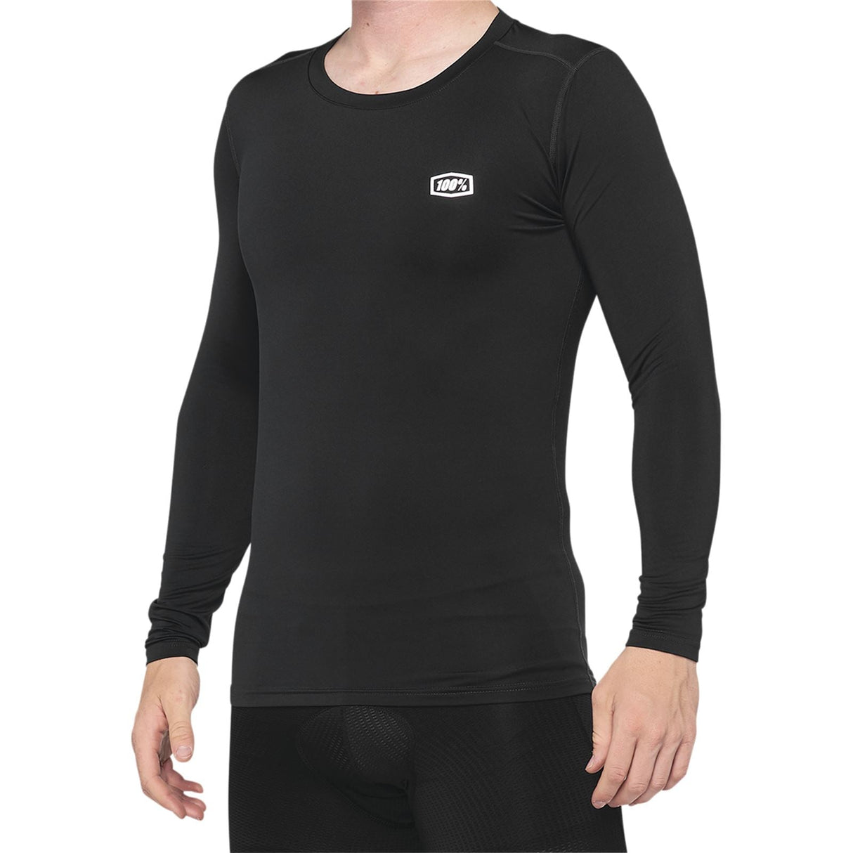 100% Basecamp Jersey - Long-Sleeve - Black - Small [MPN: 40045-00000]